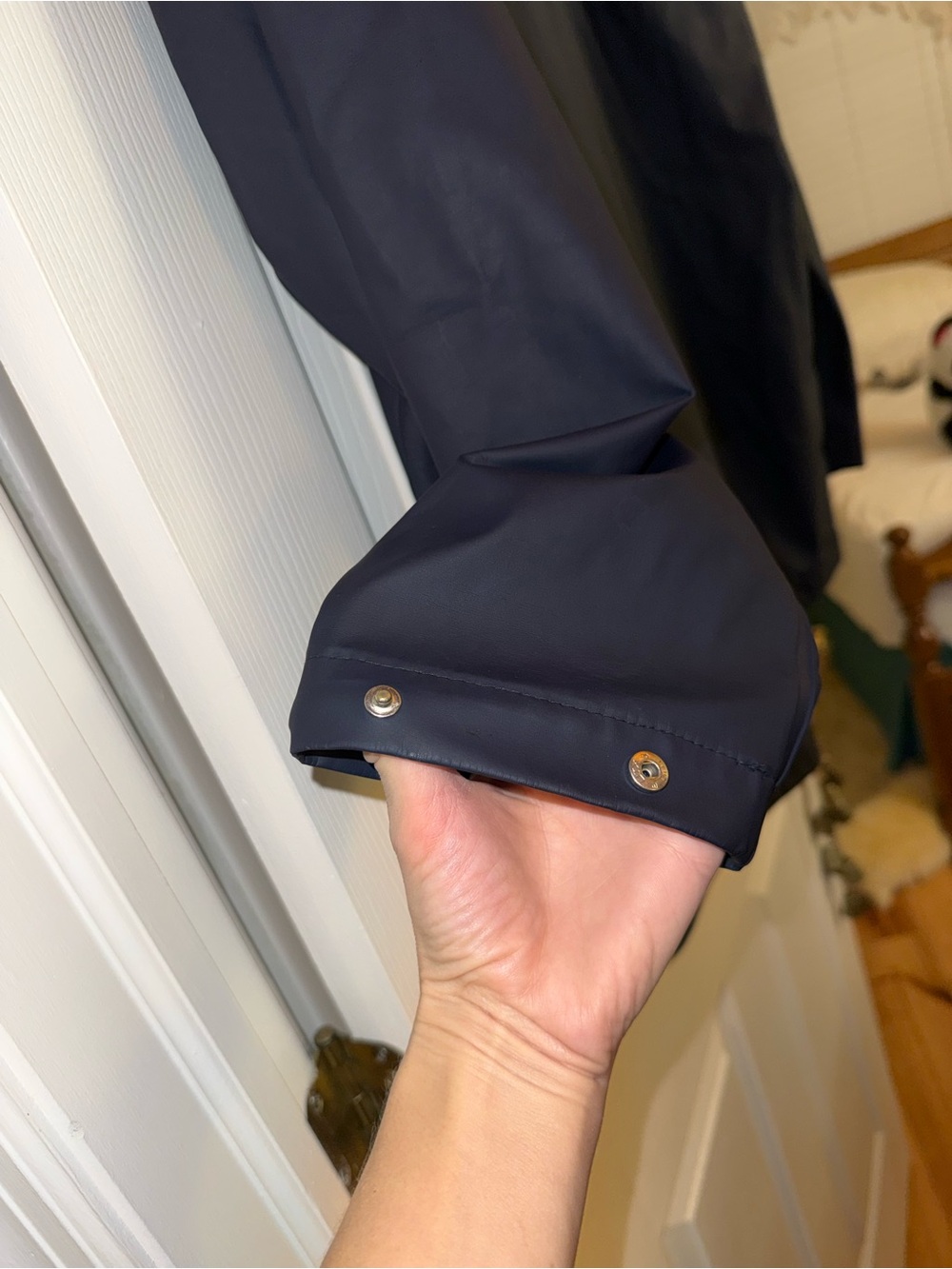 Men's Moss Raincoat - Waterproof Helox+ PU fabric - Picture 6 of 8